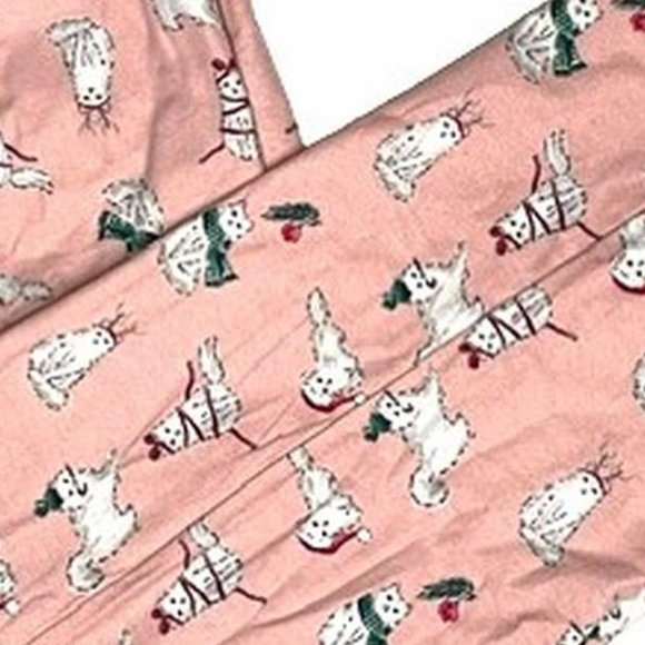 Charter Club V-Neck T-Shirt & Flannel Pants Pajama Set Cats LARGE (6767) - Picture 6 of 6